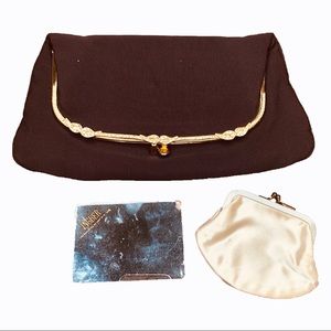 🌟 Vintage Ingber Fold Over Clutch